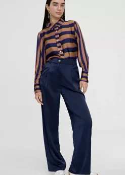 Clearance Pantalón recto con bolsillos Pantalones