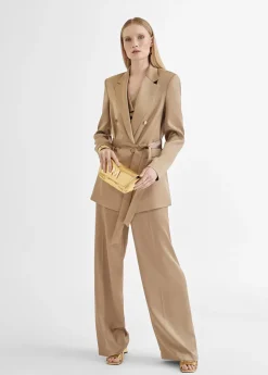 Sale Pantalón recto satinado Pantalones