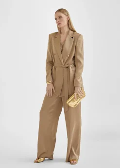 Sale Pantalón recto satinado Pantalones