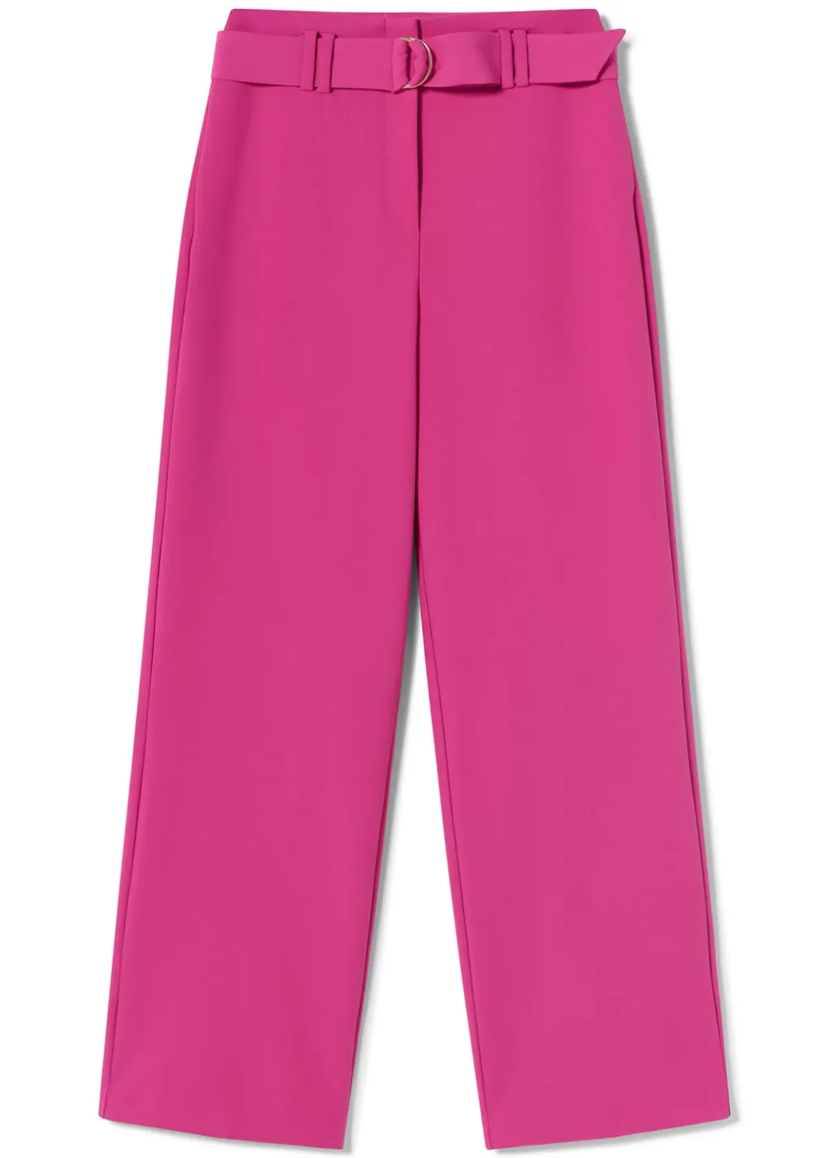 Online Pantalón wideleg cinturón Pantalones