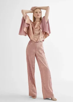 Discount Pantalon recto tornasolado Pantalones