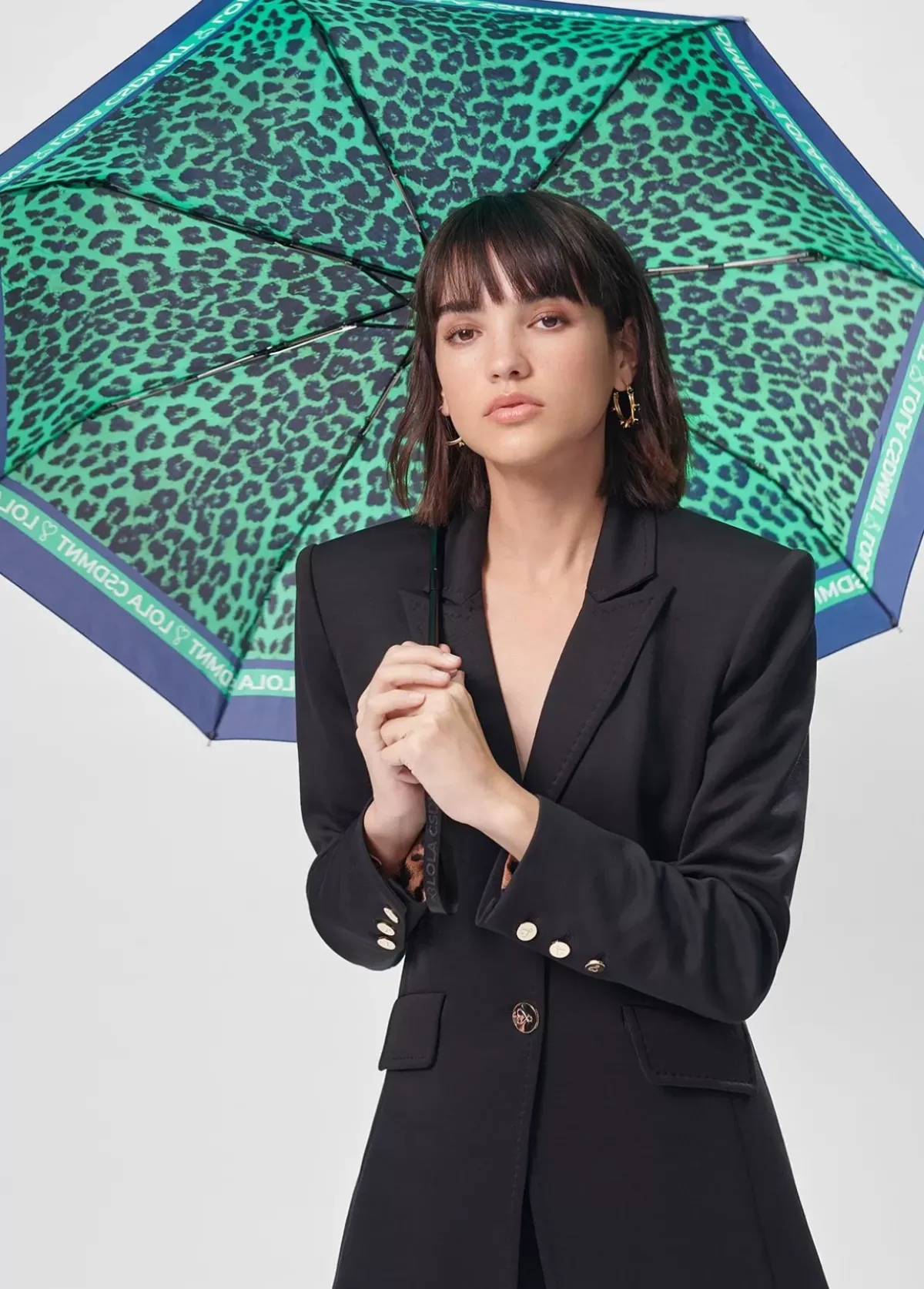 Clearance Paraguas con estampado animal | Complementos | Lola Casademunt Accesorios|Animal Print