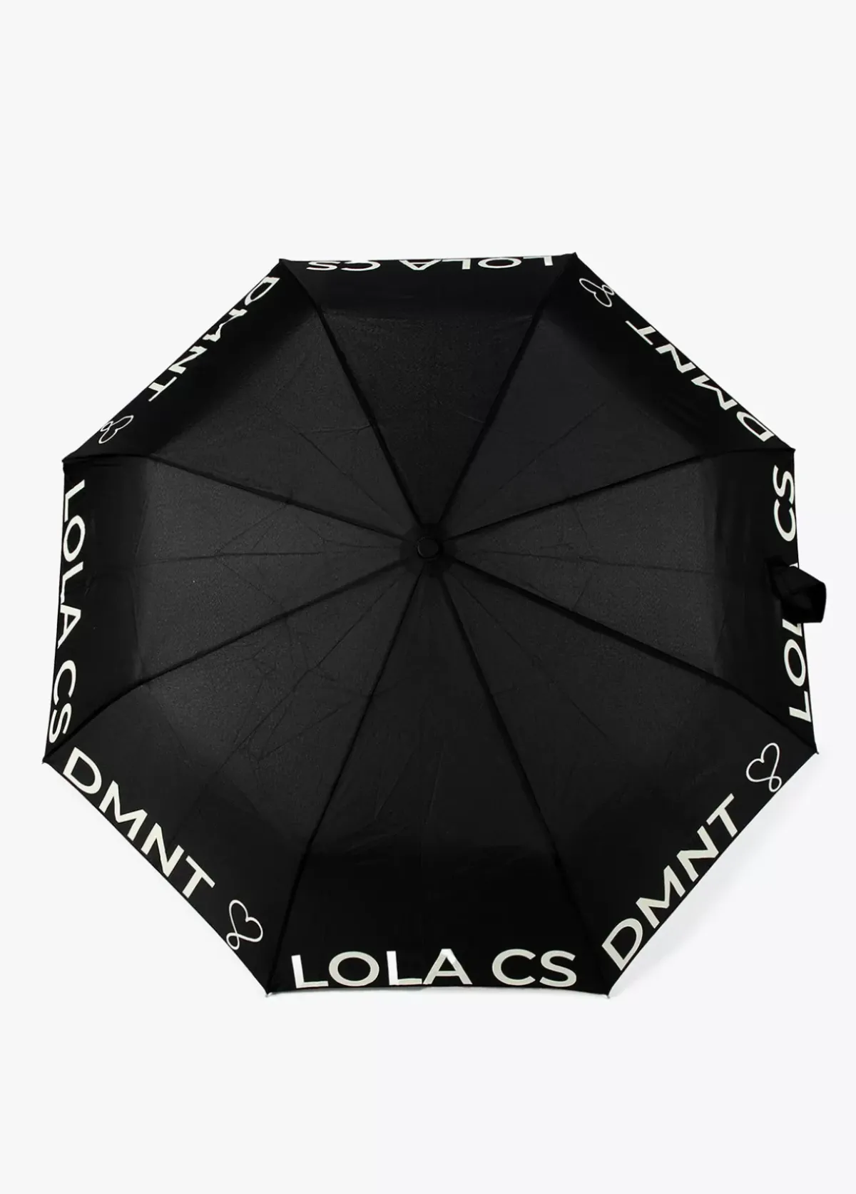 Online Paraguas pequeño automático logo | Complementos | Lola Casademunt Paraguas