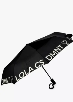 Online Paraguas pequeño automático logo |  Complementos | Lola Casademunt Paraguas