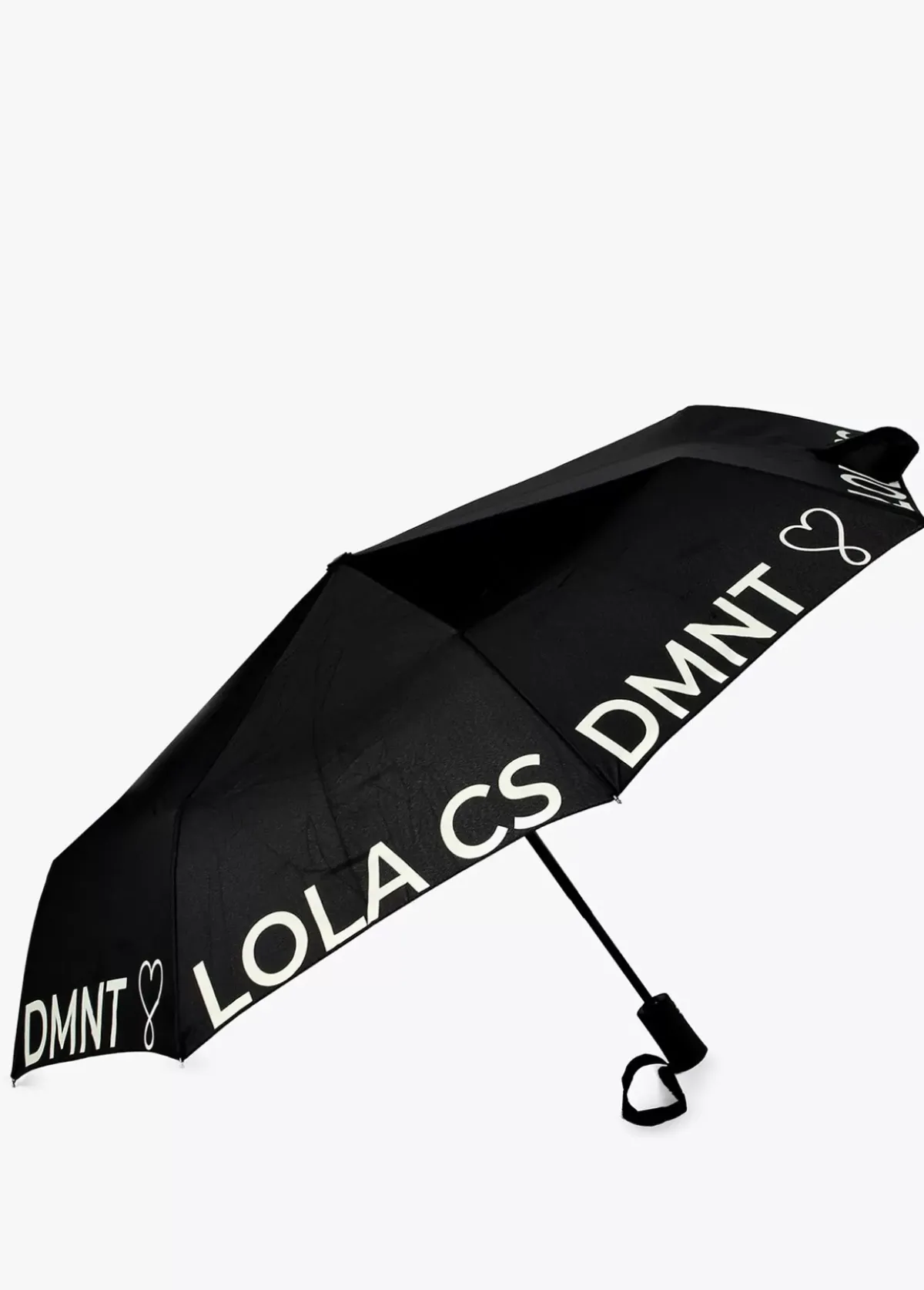 Online Paraguas pequeño automático logo | Complementos | Lola Casademunt Paraguas