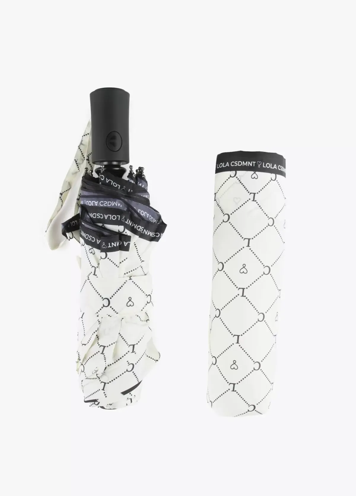 Hot Paraguas pequeño automático logotipado | Lola Casademunt Paraguas