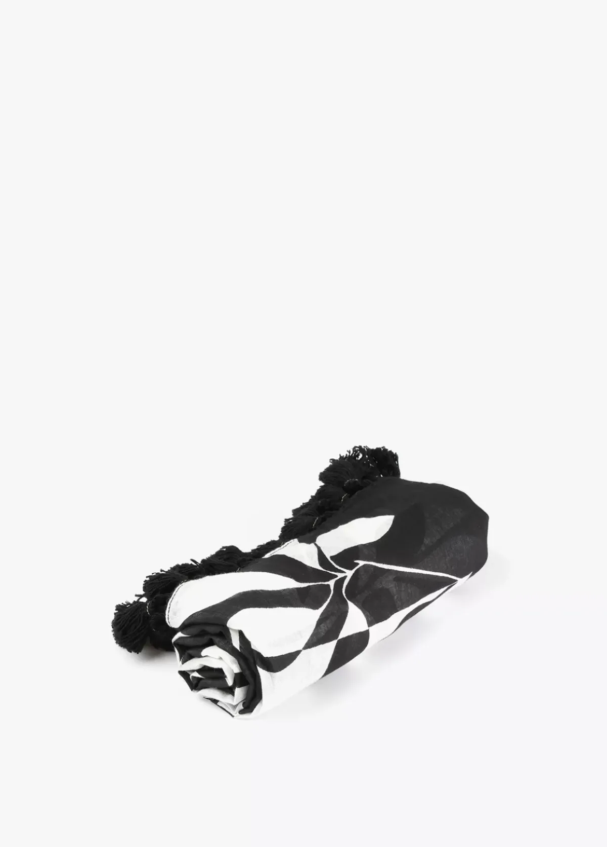 Hot Pareo blanco y negro. Accesorios|Baño