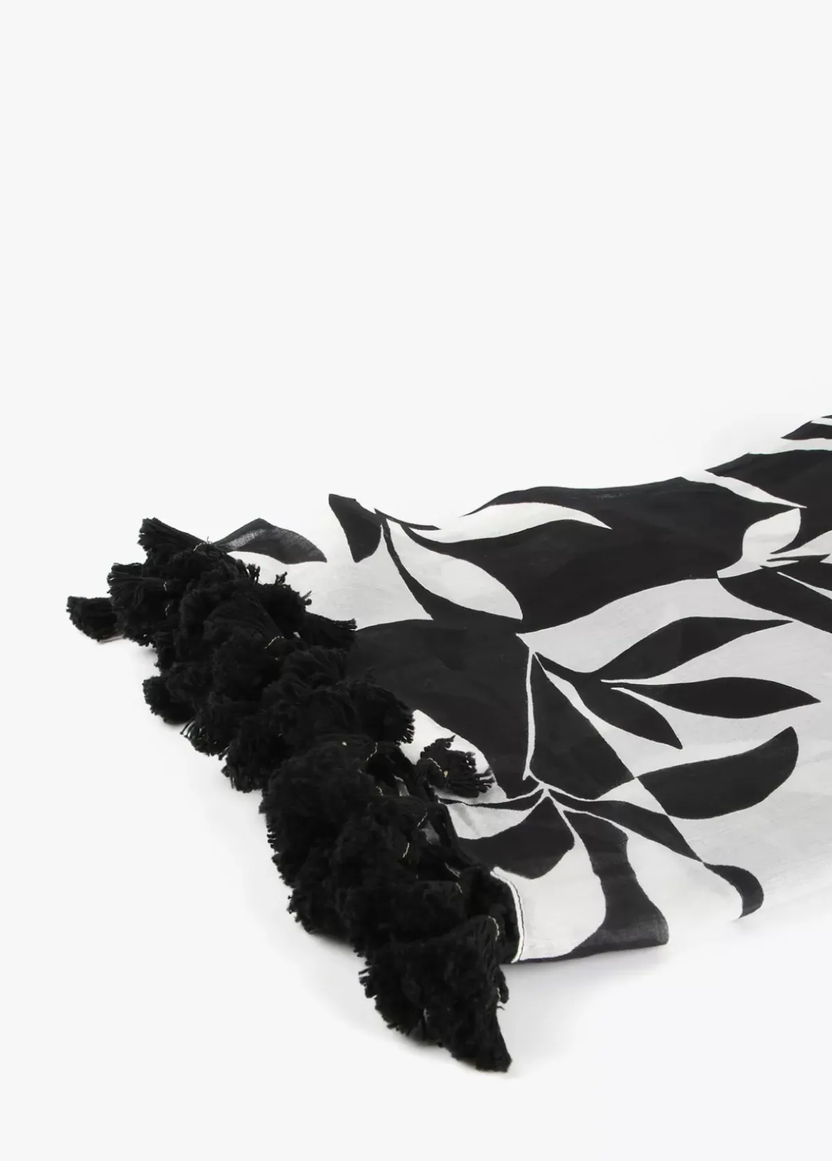 Hot Pareo blanco y negro. Accesorios|Baño