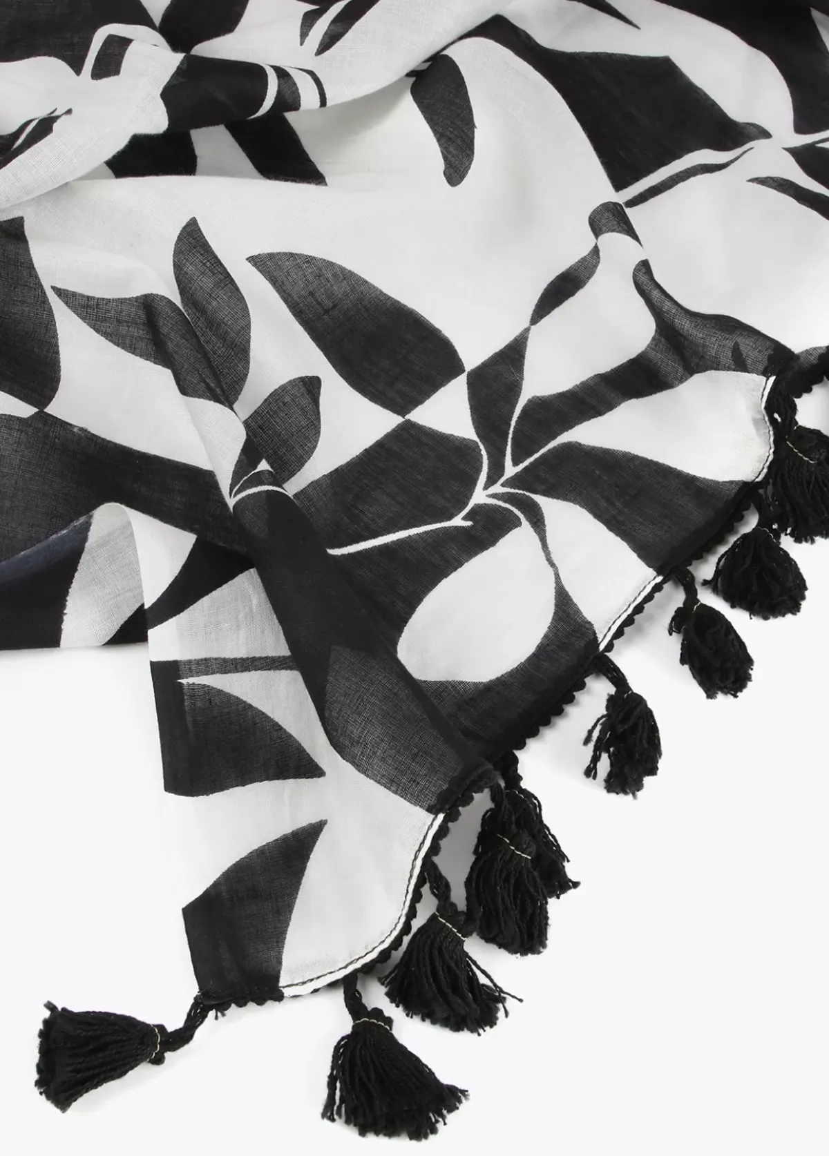 Hot Pareo blanco y negro. Accesorios|Baño