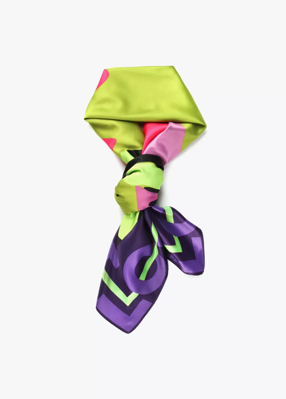 Best Pañuelo satinado cara animal Animal Print|Bufandas Y Pañuelos