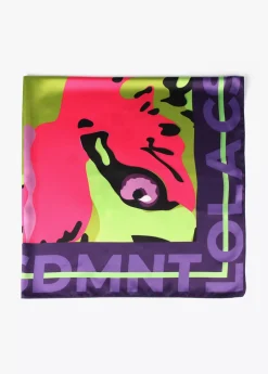 Best Pañuelo satinado cara animal Animal Print|Bufandas Y Pañuelos