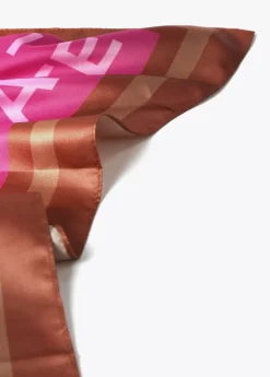 Outlet Pañuelo satinado estampado Animal Print|Bufandas Y Pañuelos