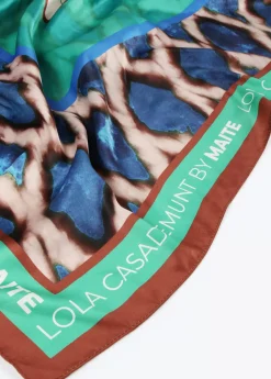 Sale Pañuelo verdes y azules Accesorios