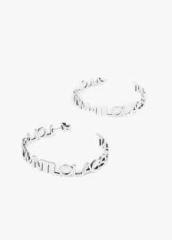 Outlet Pendientes aro logotipado Pendientes