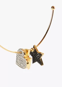 Pendientes aro y charms Pendientes