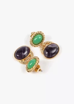 New Pendientes bicolor Pendientes