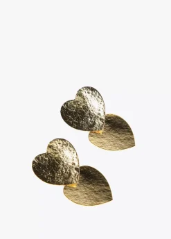 Hot Pendientes con corazones Bisuteria