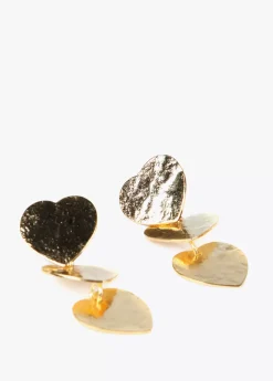 Outlet Pendientes con corazones Bisuteria