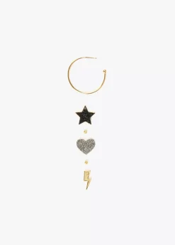 Best Pendientes de aro con charms Pendientes