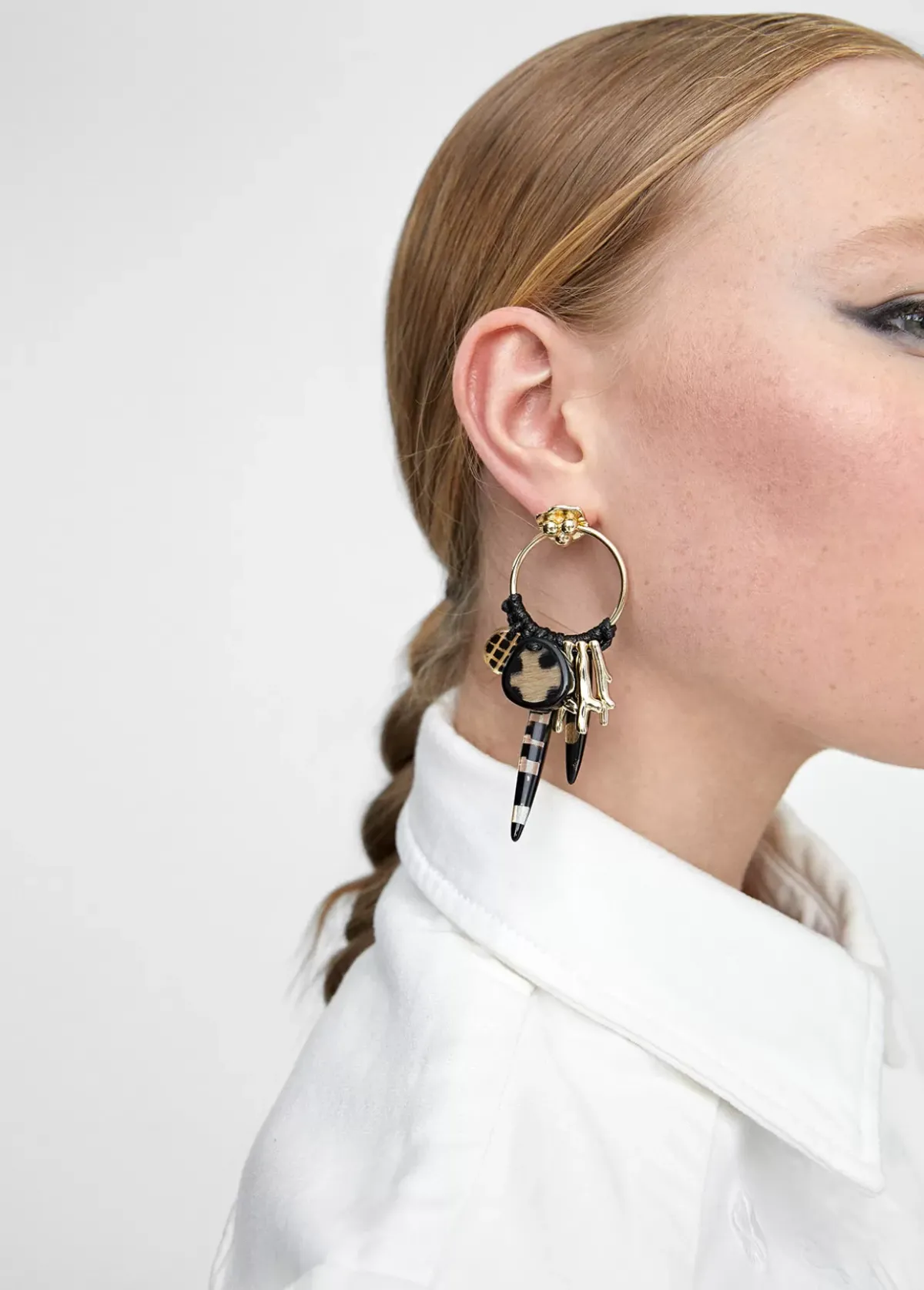 New Pendientes de aro estilo africanos Bisuteria