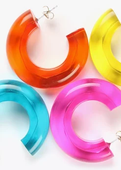 Pendientes de aro gruesos Bisuteria