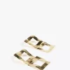 Clearance Pendientes s doble cuadrado Bisuteria