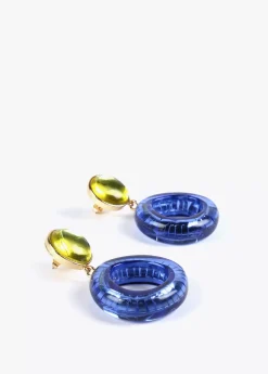 Outlet Pendientes dos piezas de colores Bisuteria