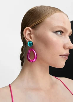 Sale Pendientes dos piezas de colores Bisuteria