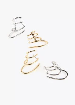 Outlet Pendientes simulador piercings Pendientes