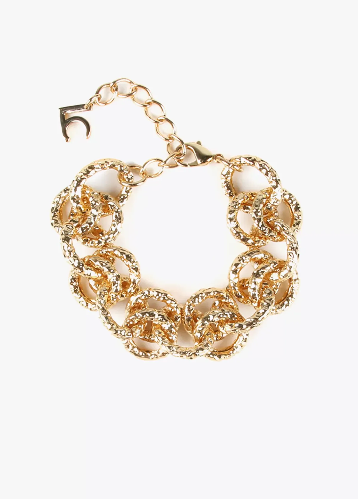 Hot Pulsera de cadena dorada Pulseras