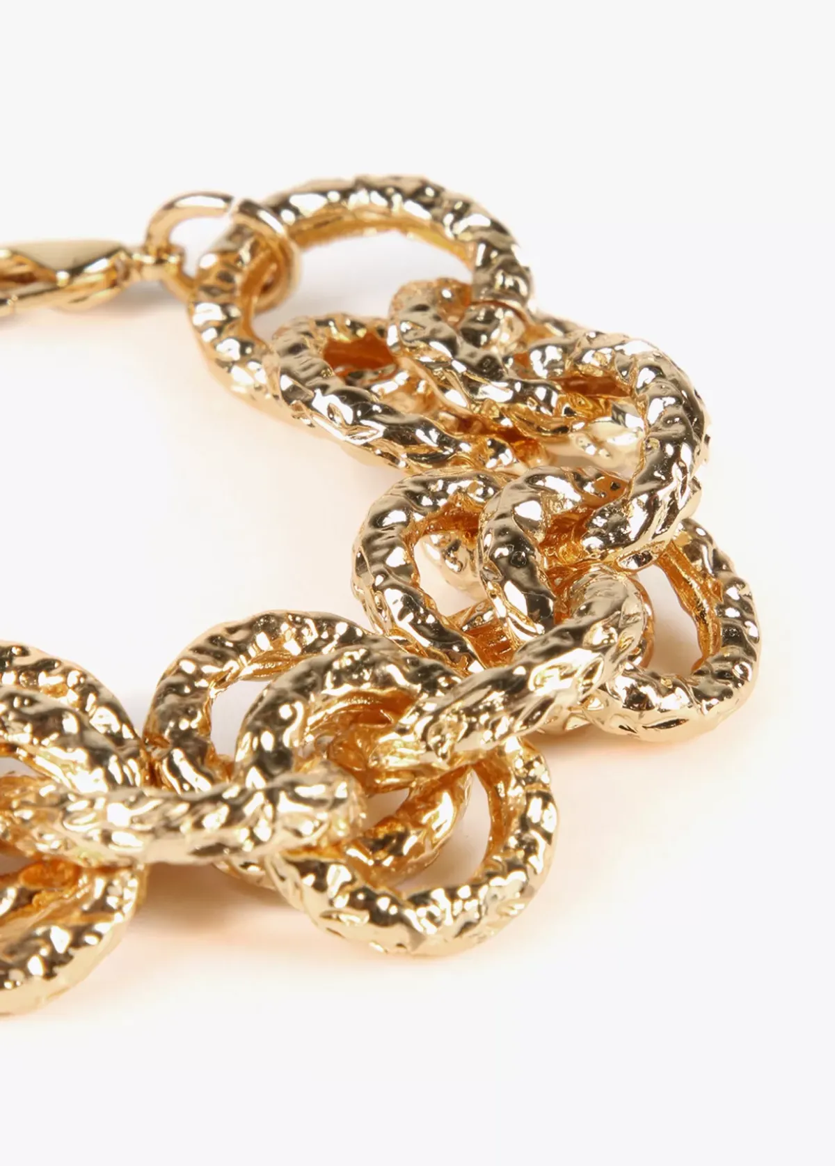 Hot Pulsera de cadena dorada Pulseras