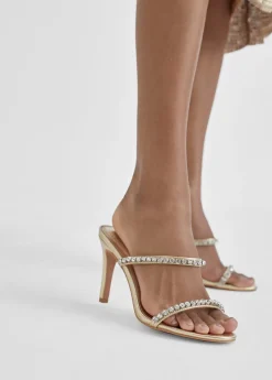 Clearance Sandalia de tacón y tiras Calzado