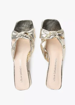 Discount Sandalia metalizada Calzado