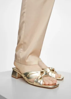 Discount Sandalia metalizada Calzado