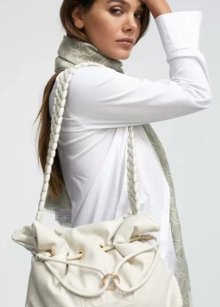 Shopper asa trenzada Bolsos Shopper|Bolsos De Hombro