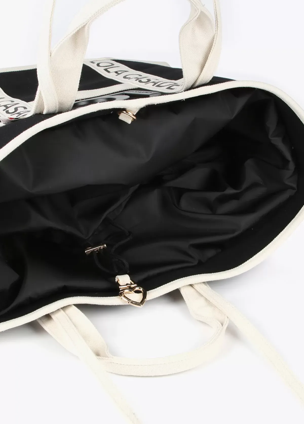 Outlet Shopper Canvas con asas logotipadas Bolsos