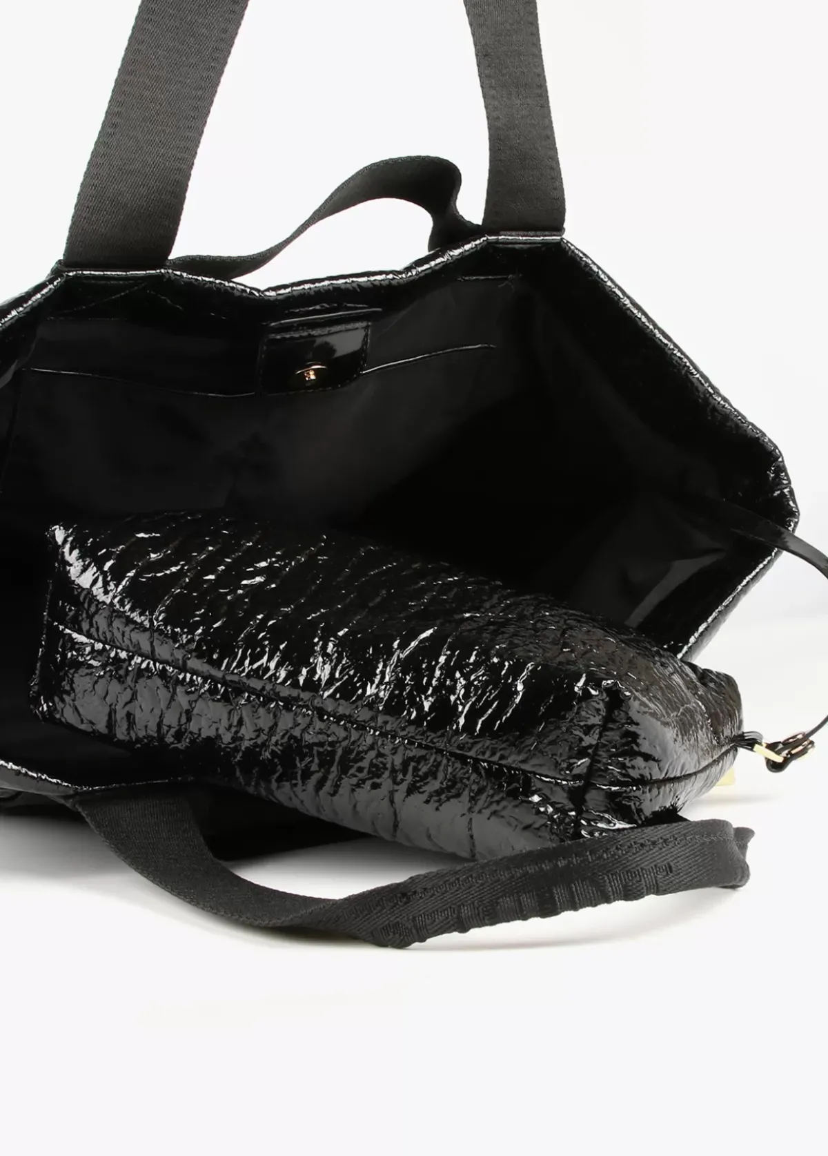 Outlet Shopper efecto charol Bolsos Shopper|Bolsos De Hombro