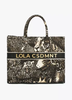 Shopper jacquard Animal Print|Bolsos Shopper
