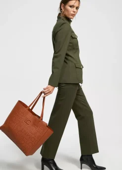 Clearance Shopper logo troquelado Bolsos Shopper|Bolsos De Hombro