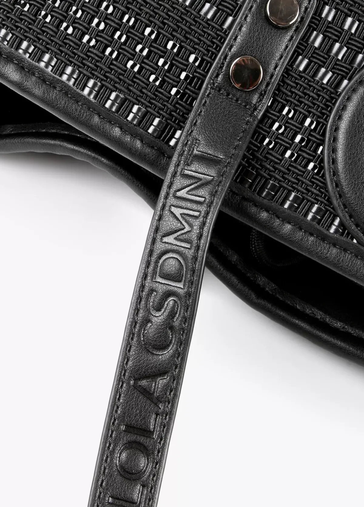 Sale Shopper material trenzado Bolsos