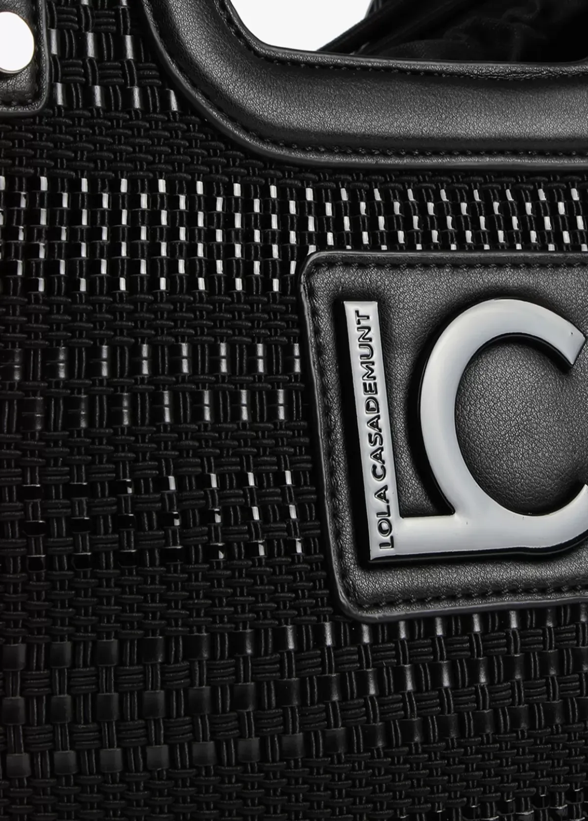 Sale Shopper material trenzado Bolsos