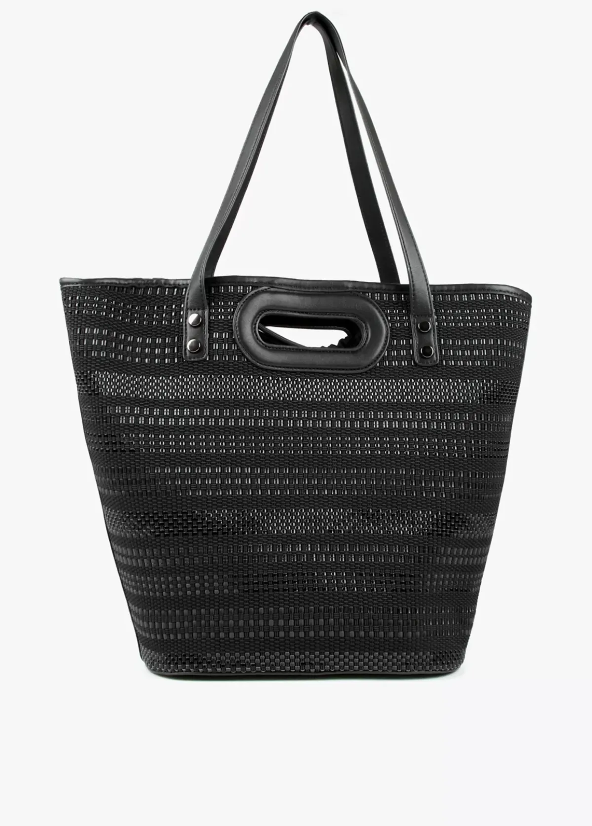 Sale Shopper material trenzado Bolsos