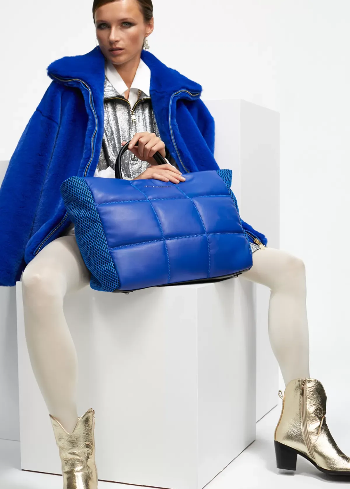 Outlet Shopper maxi acolchado Bolsos Shopper|Bolsos Grandes