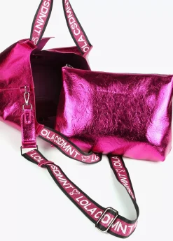 Best Shopper metalizado Bolsos Shopper|Bolsos De Hombro