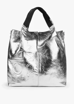 Discount Shopper metalizado Bolsos Shopper|Bolsos De Hombro