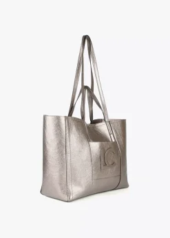 Sale Shopper metalizado Bolsos Shopper|Bolsos De Hombro
