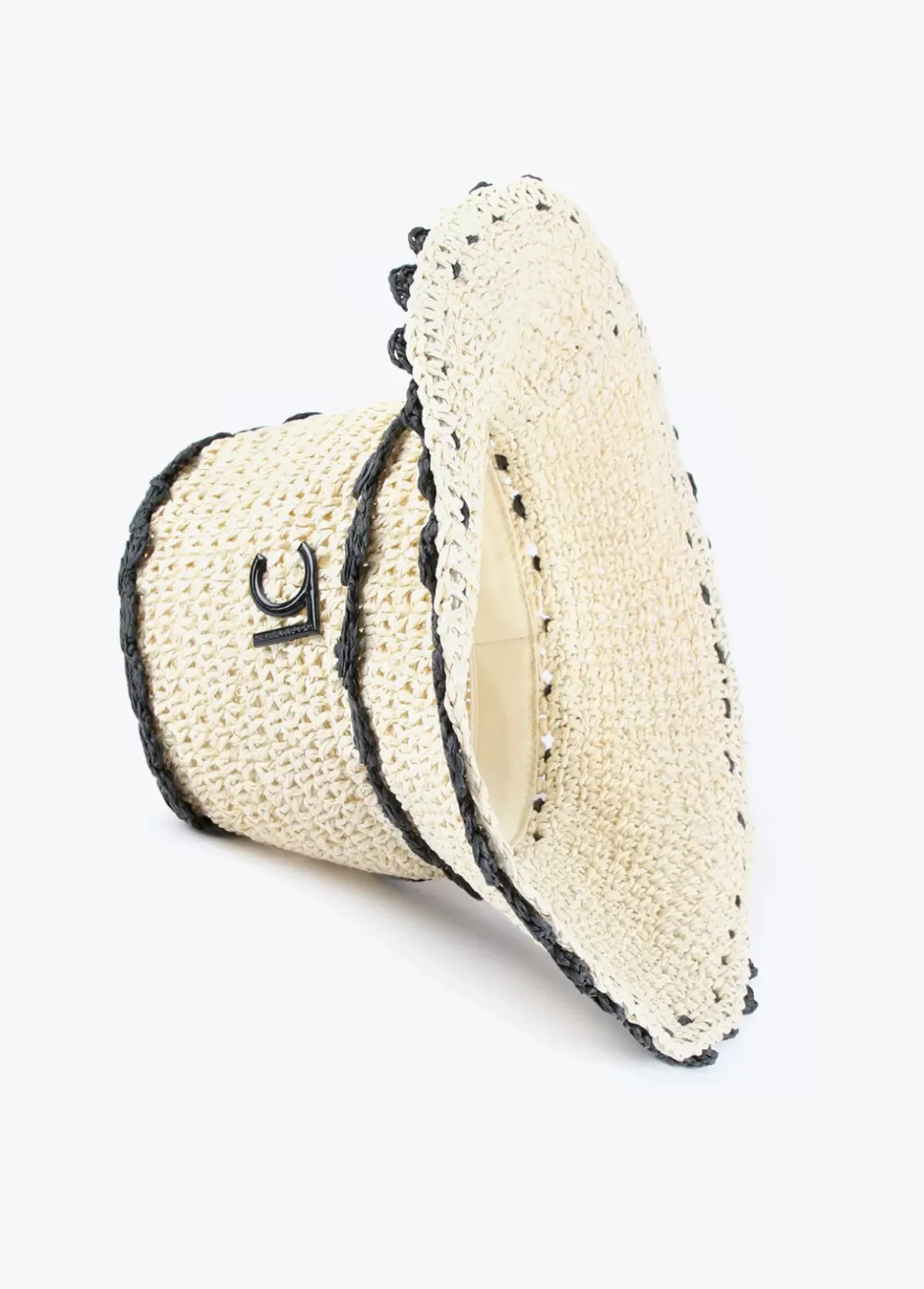 Sombrero efecto ráfia Accesorios|Baño