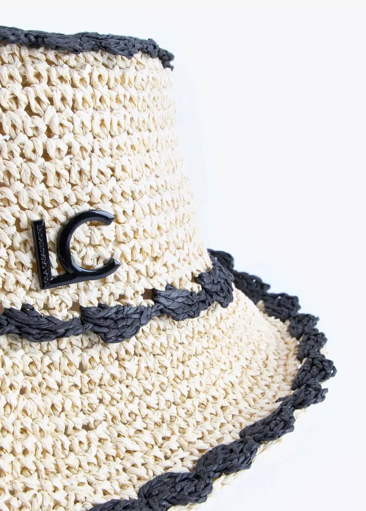 Sombrero efecto ráfia Accesorios|Baño