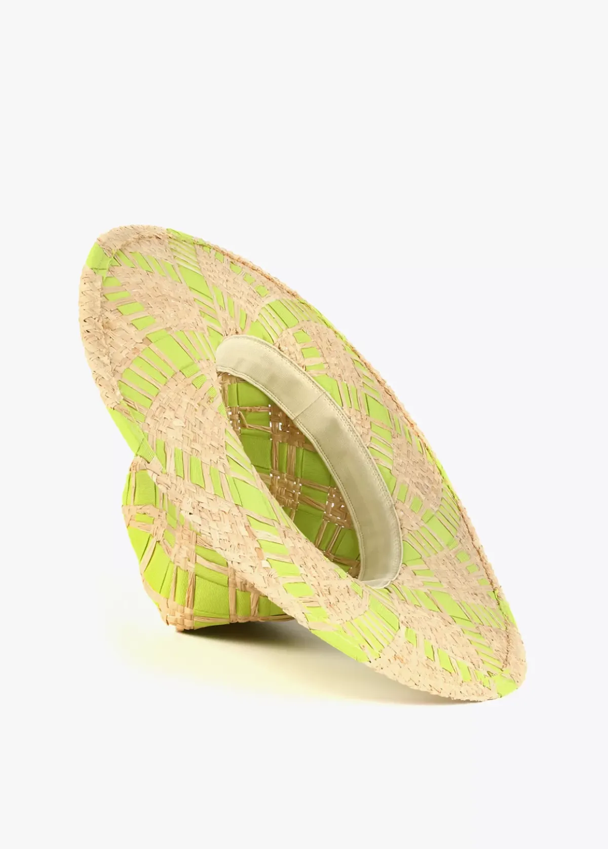 Outlet Sombrero trenzado bicolor Accesorios|Baño