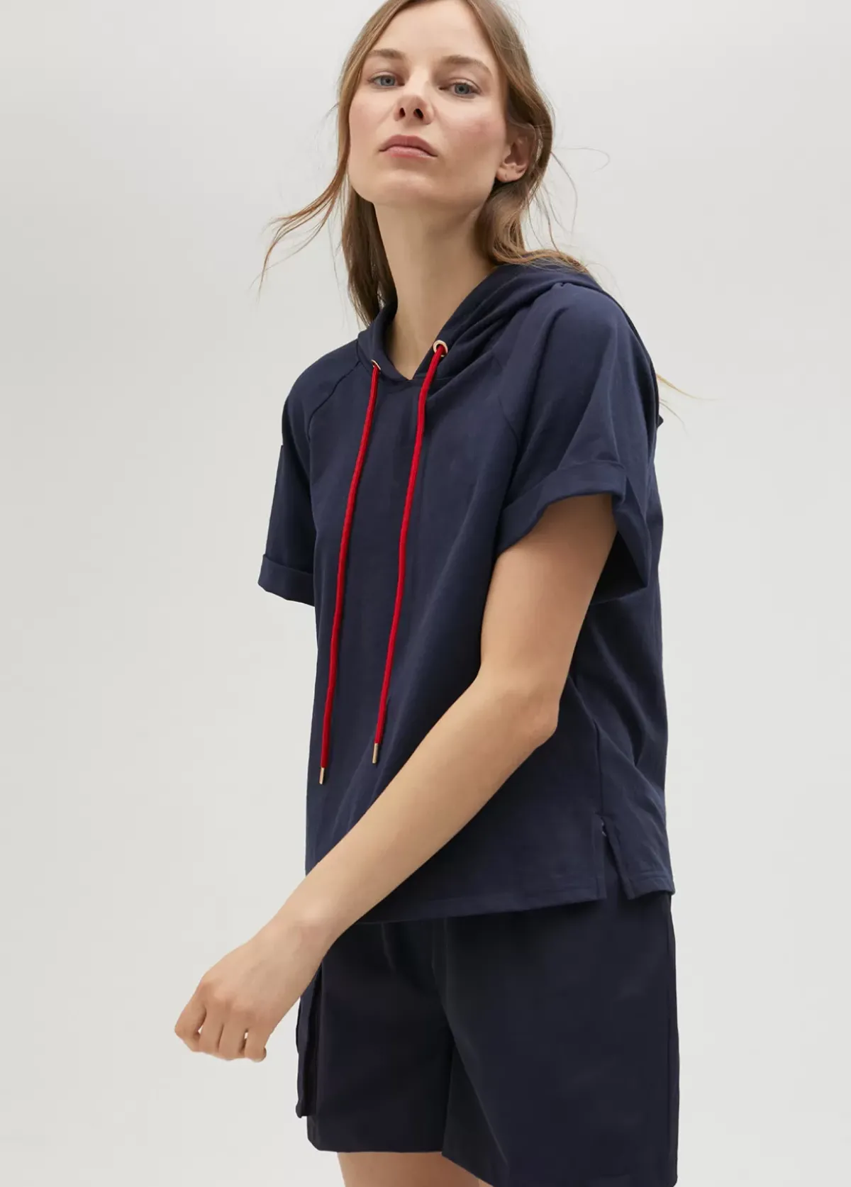 Clearance Sudadera manga corta de algodón 100% - Lola Casademunt Sudaderas